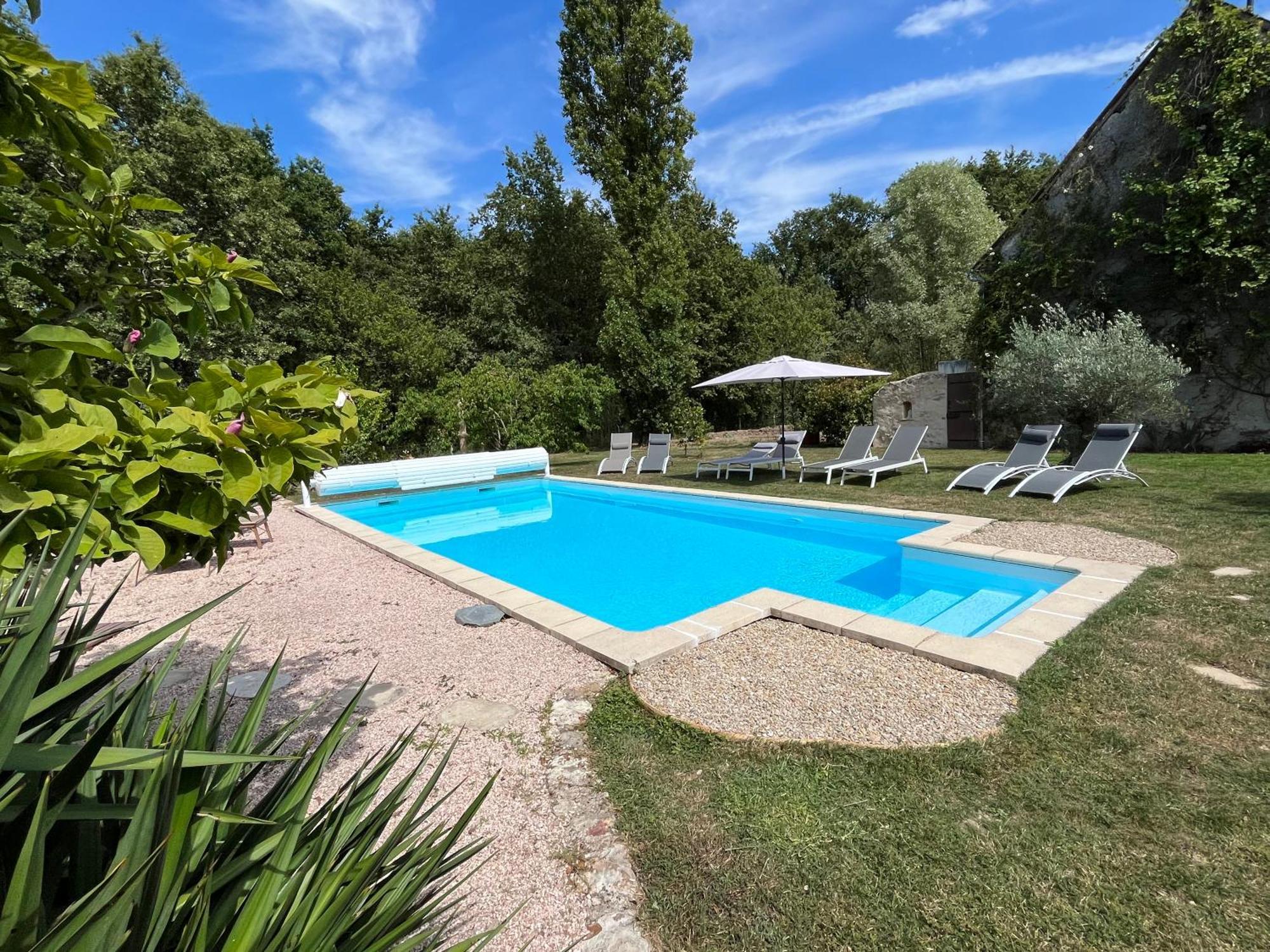 Holiday home Les De La Pellerie - 2 Piscines Interieur & Exterieur - Touraine - 3 - Familial, Calme, Campagne